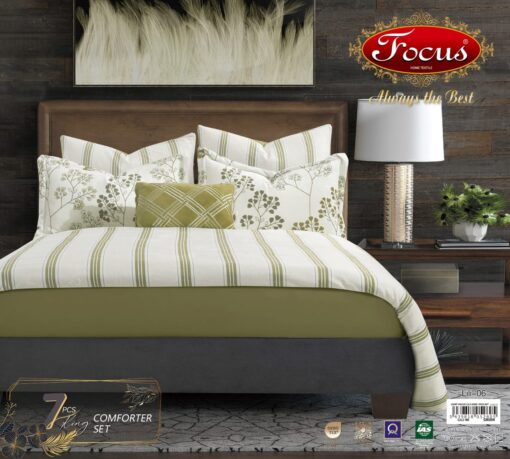 VELVET COMFORTER VERY SOFT 7 PCS FROM FOCUS single super-king high-quality white لحاف بحشوة شرشف مطاط غطاء مخدة وسادة كوشن مفرش مخمل ن ثقيل ناعم 7 قطع من فوكس