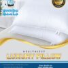 LUXURY PILLOW FROM GUMBO Down Alternative healthiest high quality Rectangular white وسادة مريحة من القطن الناعم